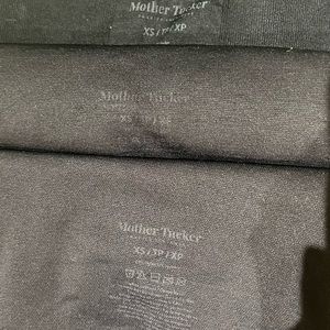 Bundle of (3) Three Mother Tucker by Belly Bandit Maternity Leggings / Shapewear